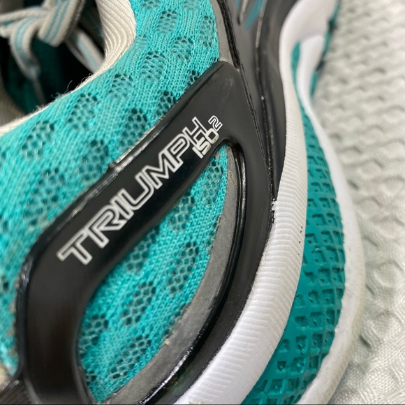 Saucony Triumph ISO 2 Running Shoes Womens Size 8 US Teal/ Black S10290-5 - Picture 8 of 16